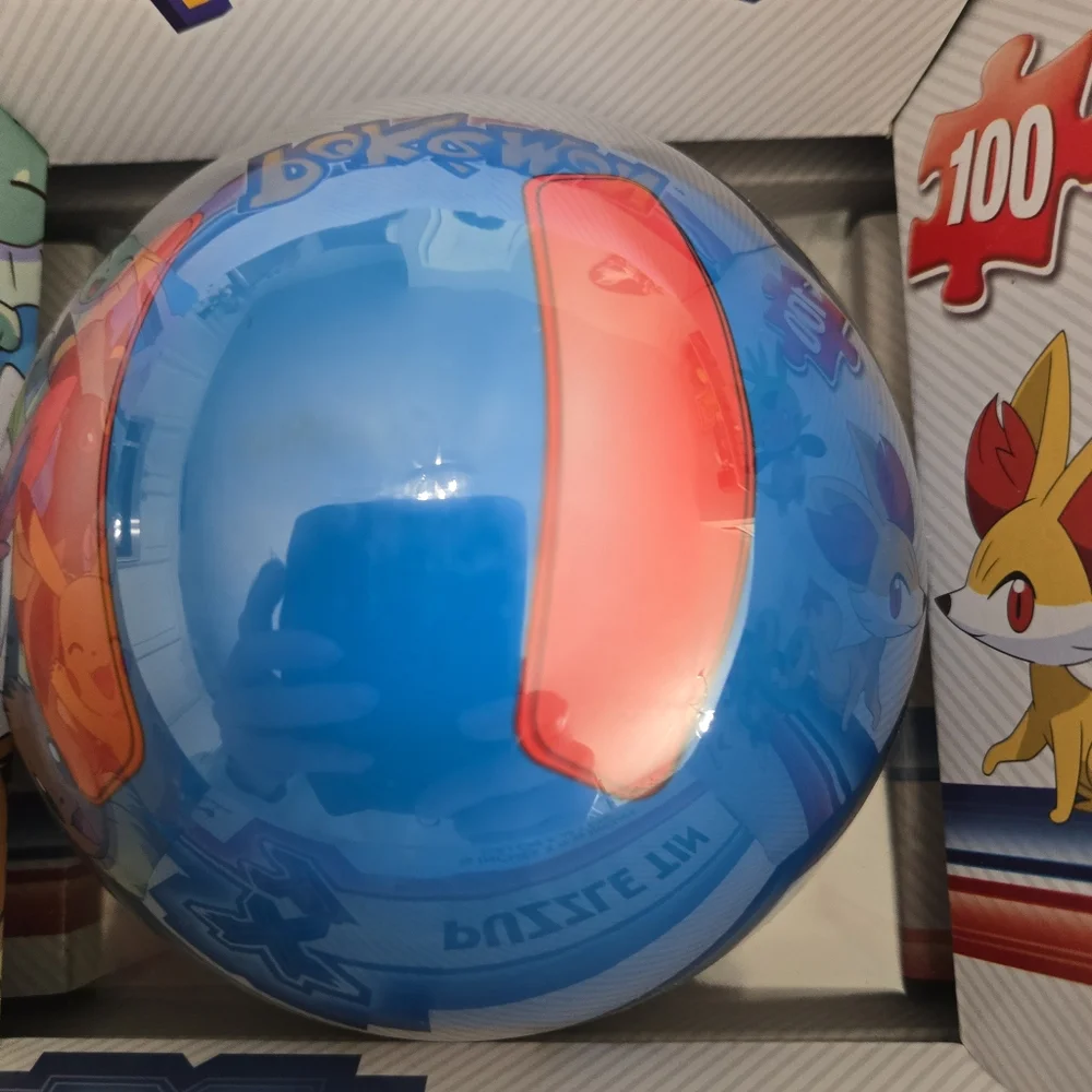 Pokemon Ball 100 Piece Puzzle Tin 2016 New in Box